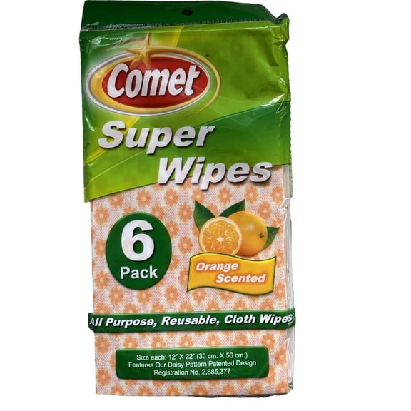 Eaglestar Comet Super Wipes 6 PK
