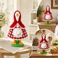 thumbnail image 1 of Eagokdc Fall Porch Goose Costume for 23" Plastic Cement Goose Statue, Christmas Garden Goose Clothes Dress for Holiday Patio Yard Lawn Decor, 1 of 6