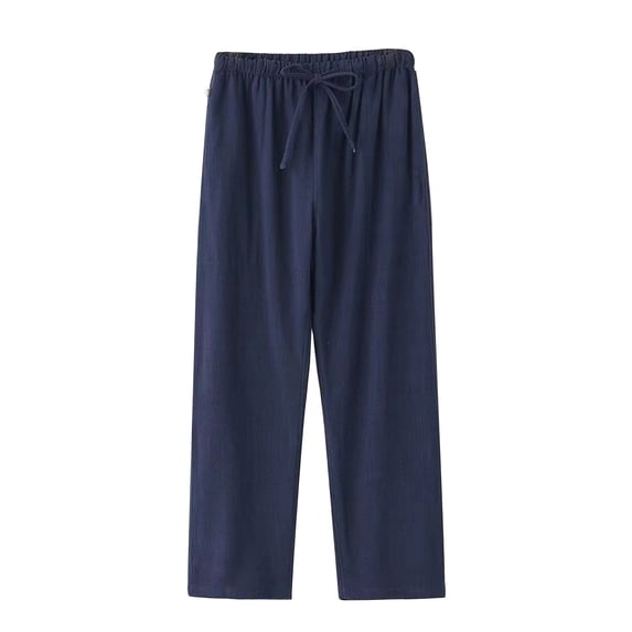 Eagokdc Mens Comfy Capris Casual Summer Fashion Gym Drawstring Sport Cargo Big And Tall Capri With Pockets Size M-4XL