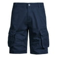 thumbnail image 1 of Eagokdc Mens Everyday Shorts Casual Drawstring Exercise Loose Gym Big And Tall Short With Pockets Size S-2XL, 1 of 7
