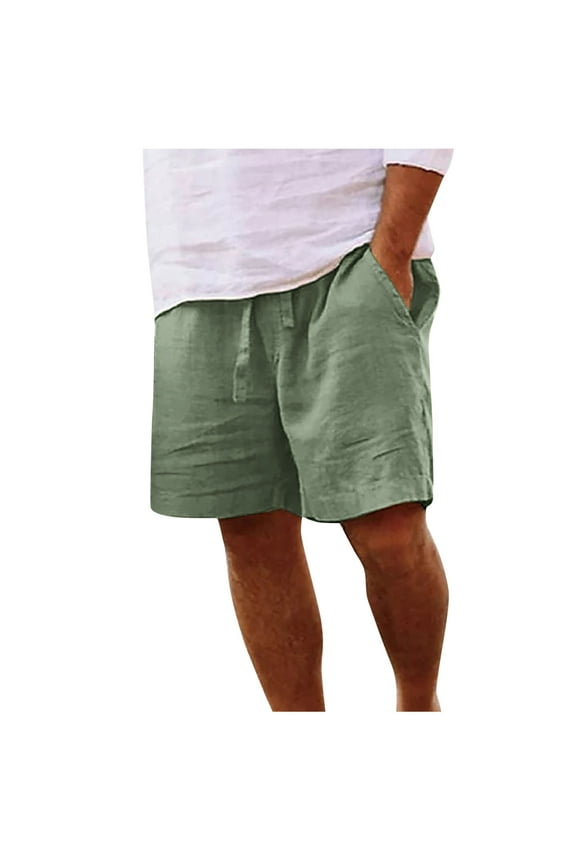 Shorts Mens Casual Elastic Waist Gym Big And Tall Workout Black Short With Pocket Size S-5XL