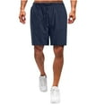 thumbnail image 1 of Eagokdc Sweat Shorts Men Casual Summer Drawstring Loose Workout Fashion Big And Tall Short With Pockets Size M-5XL, 1 of 5