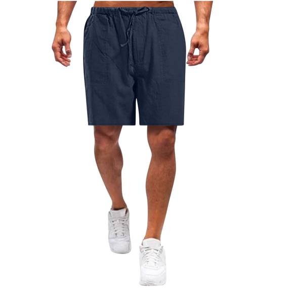 Eagokdc Sweat Shorts Men Casual Summer Drawstring Loose Workout Fashion Big And Tall Short With Pockets Size M-5XL