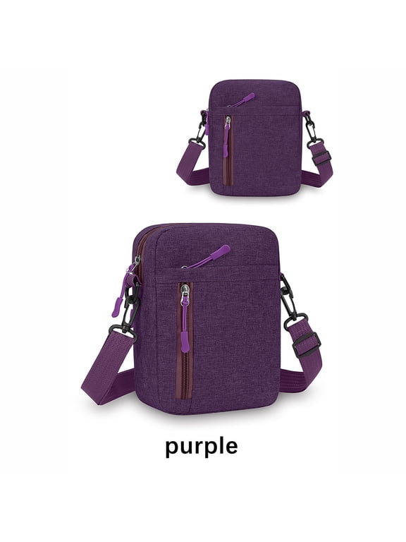 Travel Crossbody Bags for Men, Medium Shoulder Bags with Adjustable Strap, Multipurpose Messenger Bags for Work Commuting, Walking, Traveling