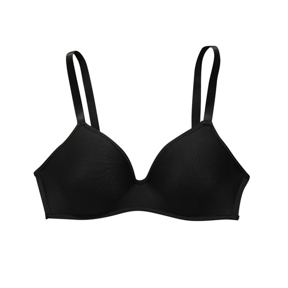 Eagokdc Wireless Bras for Women Push Up Seamless Support Plus Size Daily Underwear Size 36C-46C