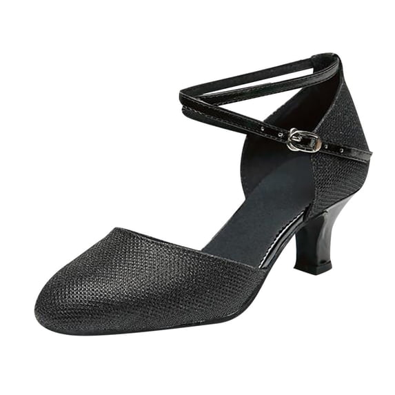 Eahsery Sandals for Women Kitten Heel Sandals Black Womens Sandals Black 41