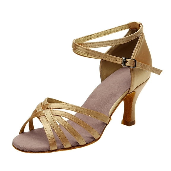 Eahsery shoes women sandals Open-Toe Womens Sandals Wide Width Silver 34