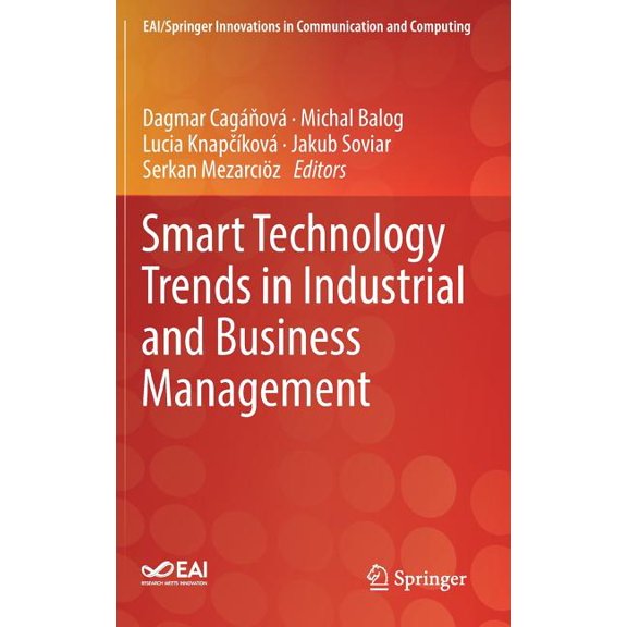 Eai/Springer Innovations in Communicatio Smart Technology Trends in Industrial and Business Management, (Hardcover)