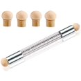 thumbnail image 1 of Ealicere Nail Art Gradient Sponges Painting Drawing Brush Pens Kit,Double-ended Sponge Nail Brush,Nail Art Tools with 4 Replacement Heads, 1 of 7