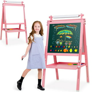 U Play Wooden Standing Double-Sided Art Easel - Sam's Club