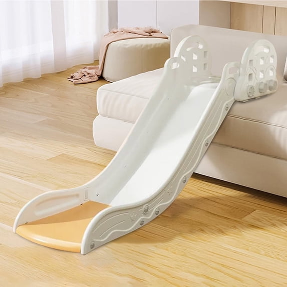 Ealing Kids Couch Slide for Bed for Toddlers 1-3 Indoor Baby Climbing Toys with Secure Base Guardrail ,Yellow