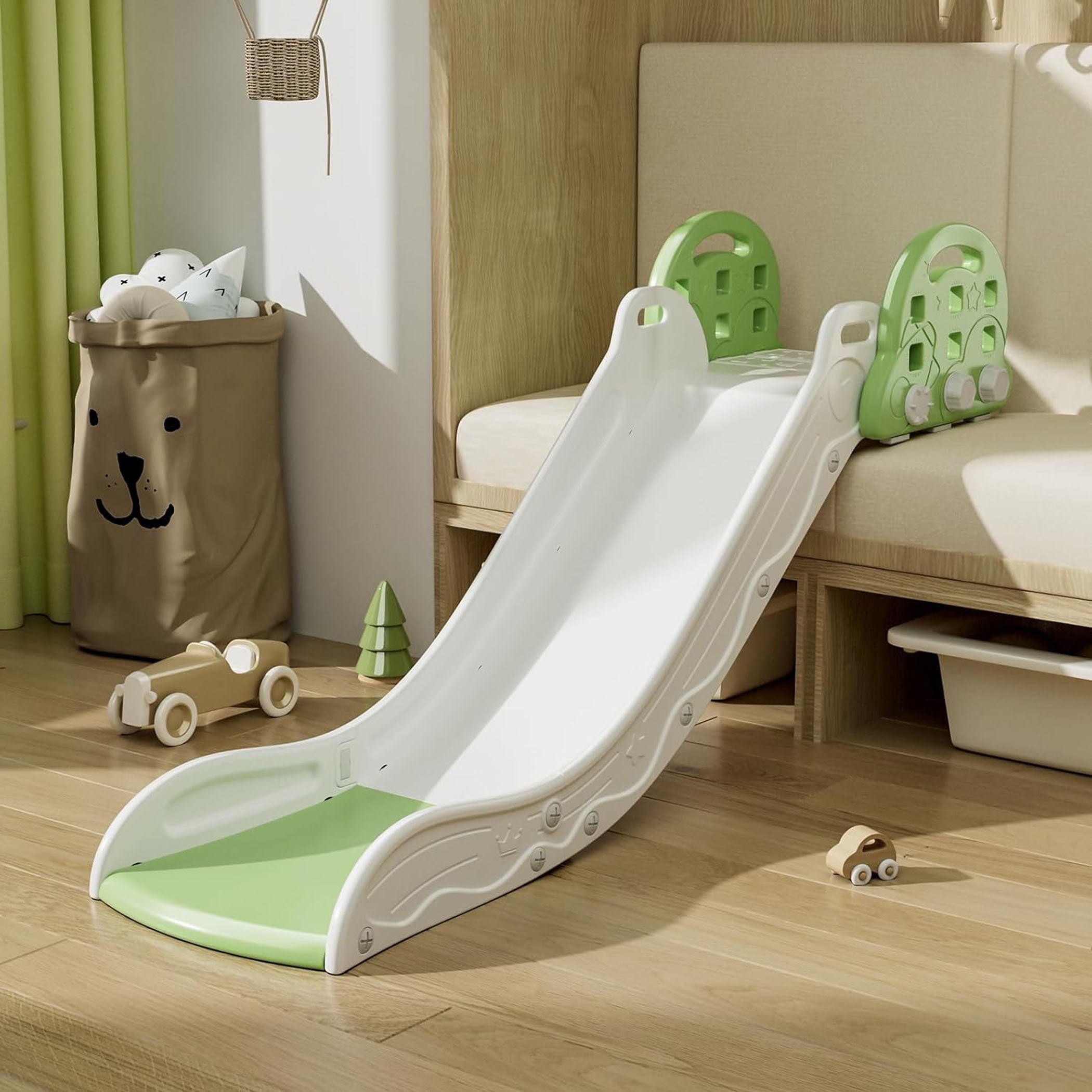Ealing Sofa Slides for Toddler Indoor Couch Slide Easy to Climbing Kids