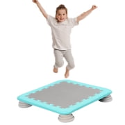 Ealing Mini Trampoline for Kids,25 inch indoor Sensory Trampoline Bounce Board with Non-Slip Base