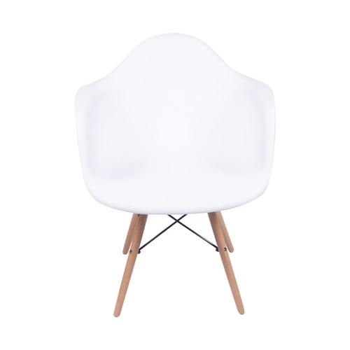 Eames Arm Chair with Oak Legs