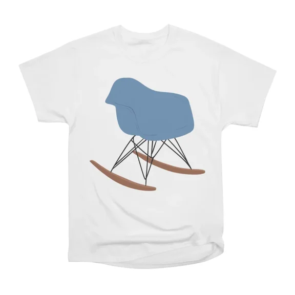 Eames Rocking Chair T-Shirt Tee Gift For Him Merch For Her Apparel For Friend