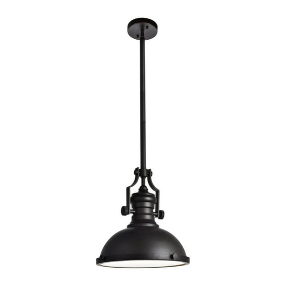 Eamon Collection Pendant D13 H13.3 Lt:1 Oil rubbed bronze Finish
