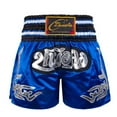 thumbnail image 1 of Eandarui Kids Boy Boxing Trunks Muay Thai Boxing Shorts Grappling Martial Arts Kickboxing Shorts Blue S/140, 1 of 2