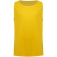 thumbnail image 1 of Eandarui Kids Boys Girls Sleeveless Sport Vest Gym Workout Tank Tops Basketball Jersey Running Yellow M, 1 of 6