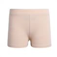 thumbnail image 1 of Eandarui Kids Girls Gymnastic Dance Boyshorts Low Rise Shorts Dancer Athletic Booty Boy-Cut Sports Nude 16, 1 of 6