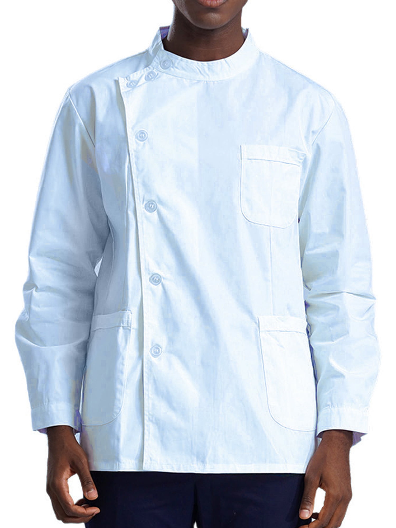 Eandarui Mens Chef Jacket Casual Chef Coat with Chef Hat Set Restaurant ...