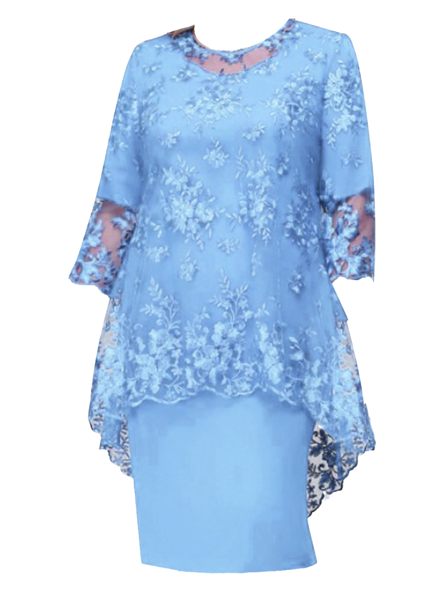 Eandarui Women Plus Size Formal Dress for Mother of The Bride