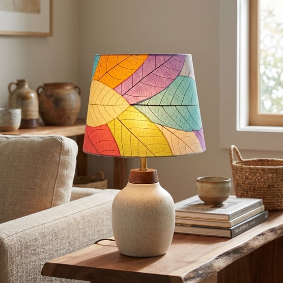 Eangee 12 Inch Tapered Drum Shade Multi