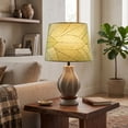 thumbnail image 1 of Eangee 14 Inch Tapered Drum Shade Green, 1 of 4