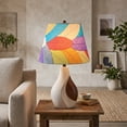 thumbnail image 1 of Eangee 16 Inch British Drum Shade Multi, 1 of 6
