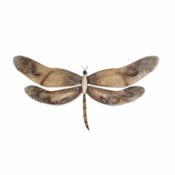 Eangee Dragonfly Wall Decor Earthtoned