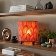 thumbnail image 1 of Eangee Home Design Mini Guyabano Table Lamp, Shade Made Of Guyabano Leaves, 9x5x9 Inches, 1 of 5