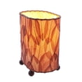 thumbnail image 1 of Eangee Home Design Mini Guyabano Table Lamp, Shade Made Of Guyabano Leaves, 9x5x9 Inches, 1 of 6
