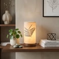 thumbnail image 1 of Eangee Home Design Mini Paper Cylinder Table Lamp, Shade Made Of Handmade Paper, 5x5x9 Inches, 1 of 6