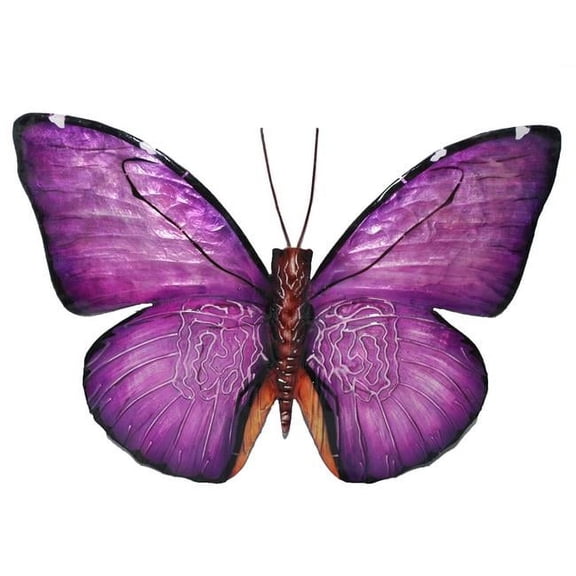Eangee Home Design esh128 Butterfly Wall Purple