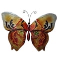 thumbnail image 1 of Eangee Home Design m2038 Butterfly Wall Decor, Gold & Red, 1 of 5