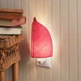 thumbnail image 1 of Eangee Leaf Night Light Red, 1 of 5