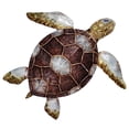 thumbnail image 1 of Eangee Sea Turtle Wall Decor With Brown Checkered Shell, 1 of 5