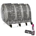 thumbnail image 1 of Eanloly 4 Rolls Self Adhesive Art & Craft Tape with 2 mm Rhinestones Strips Sticker(Black), 1 of 6