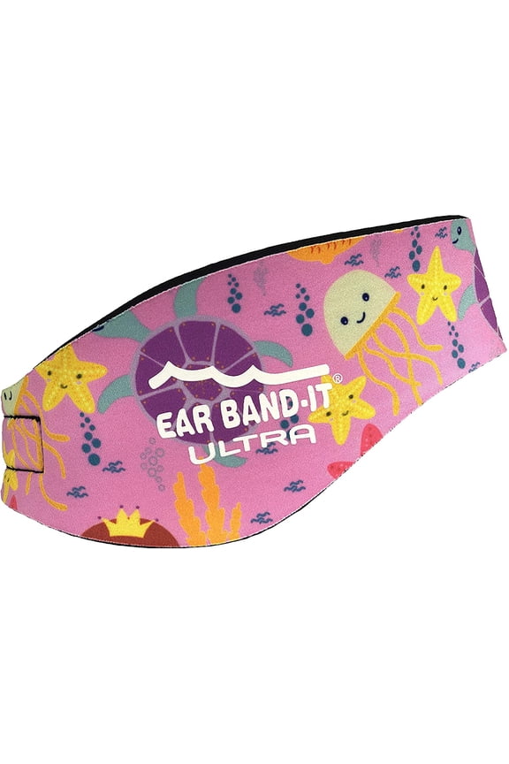 Ultra Swimming Headband - Best Swimmer's Headband - Keep Water Out, Hold Earplugs in - Doctor Recommended - Water Protection - Secure Ear Plugs - Invented by ENT Physician