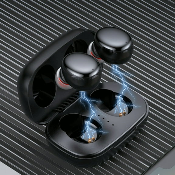 Ear Buds Bluetooth Headphones Wireless Earbuds Breathing Lamp Noise Reduction Bass IPX4 Waterproofs Sports Earphones Microphone Stereo Headset Wireless Earbuds