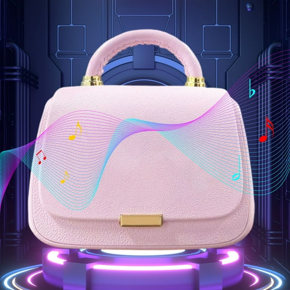 Ear Buds Bluetooth In-Ear Headphones Women's Handbag Model Wireless Mini Earbuds Compact Bluetooth Earphones Long Battery Life Ideal for Small Ear Canals Stylish Design Unique Handbag Charging Case