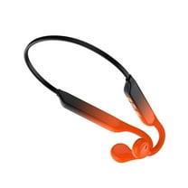 Ear Buds Lightweight Bluetooth Headphones for Sports&Exercise Noise Cancelling Stereo Neckband Wireless Headset Gradient Ear Hook Conduction Earphone Noise Cancelling Headphones