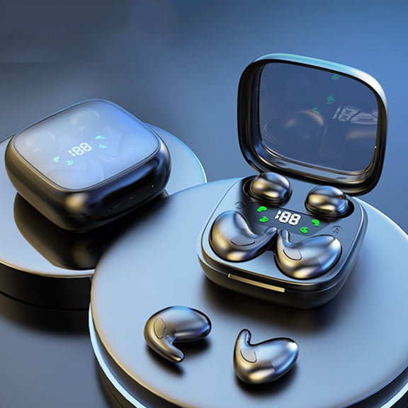Ear Buds Wireless Bluetooth Earbuds, Lightweight High Battery Life Low Latency Surround Sound 2 in 1 Suitable for Two People High Adaptability 5.3 Bluetooth Earbuds Headphones