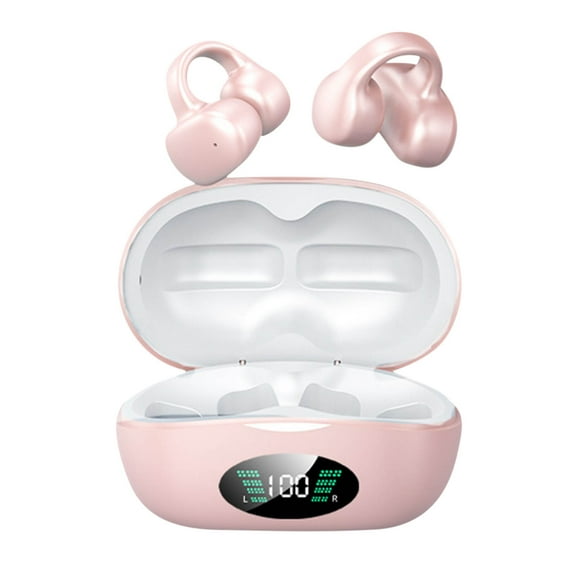 Ear Buds Wireless Ear Clip Headphones Bluetooth Mini Sports Running Earring Headphones Open Ear In Ear Headphones Wireless Earbuds With Earhook Noise Cancelling Headphones