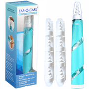 Ear-O-Care Ear wax Removal Kit with 10 Multifunctional Safe Ear Cleaner Tips and 2 Cartridges
