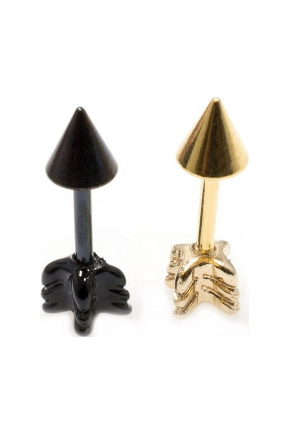 Ear Cartilage Piercing Barbell 16 Gauge Helix, Rook, Daith Jewelry Stud Arrow