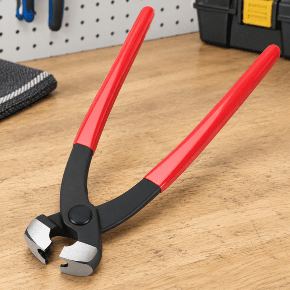 Ear Clamp Pliers Front and Side Jaw Pinch Clamp Pliers Crimping Nail Puller