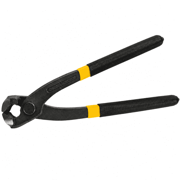 Ear Clamp Pliers, Pincer Crimper Tool, Single Ear Hose Clamps Pliers for Auto ATV UTV, Nail Puller for Securing Pipe Hoses, Front Jaw