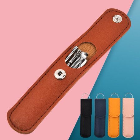 Ear Cleaner - 6 Sets of Ear Picking Tools,Portable Earwax Cleaner,Stainless Steel Ear Cleaner,Ear Cleaning Kit,Stainless Steel Rotating Ear Pick Ear Cleaner