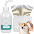 thumbnail image 1 of Ear Cleaner for Dogs & Cats, Dog Ear Infection Treatment, Dog Ear Cleaner Solution with 20 Cotton Swabs & 20 Finger Wipes, Dog Ear Wash Help Remove Wax & Odor, 4 Fl oz, 1 of 10