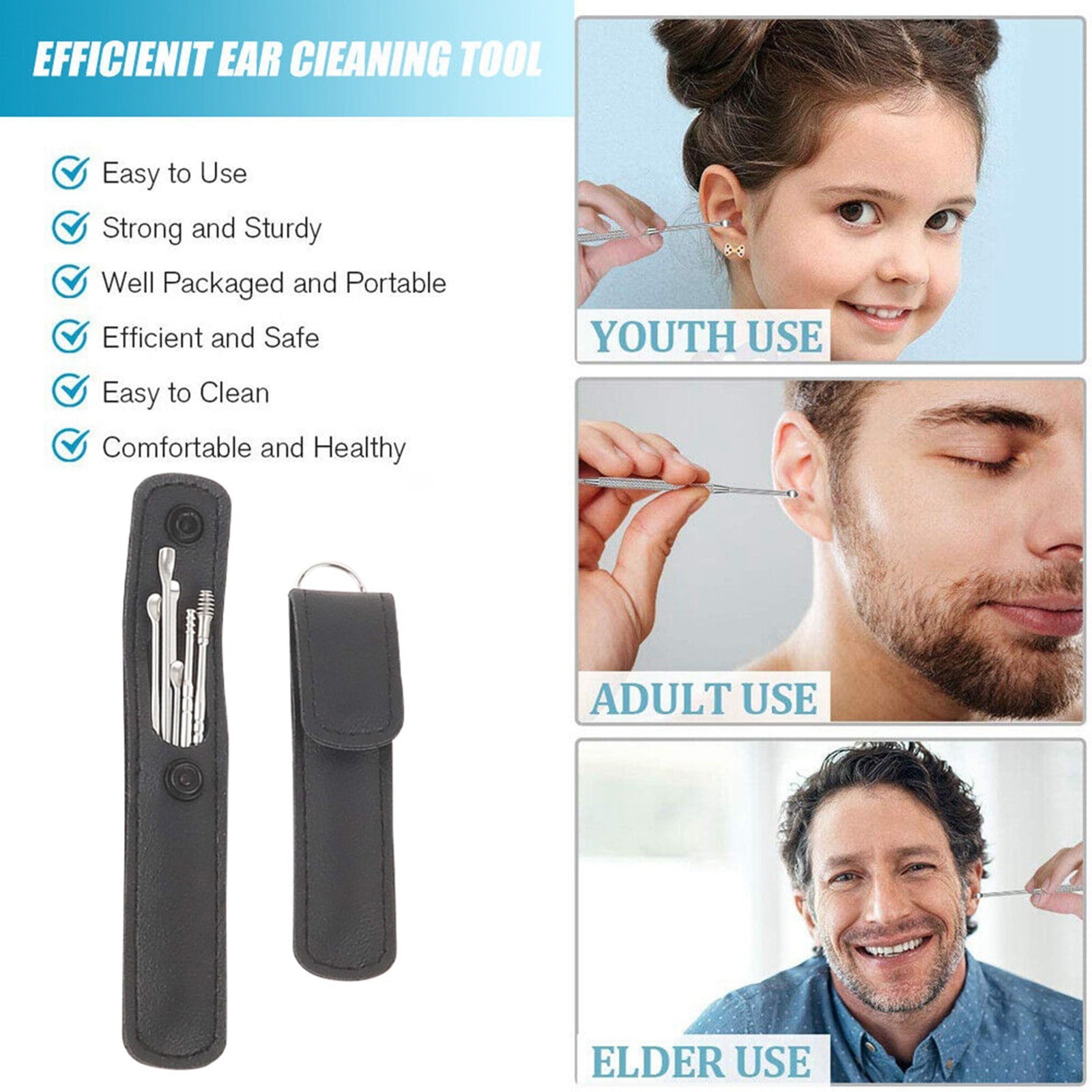 Ear Cleaner Earwax Cleaner Tool Set The Most Ear Cleaning In Earwax